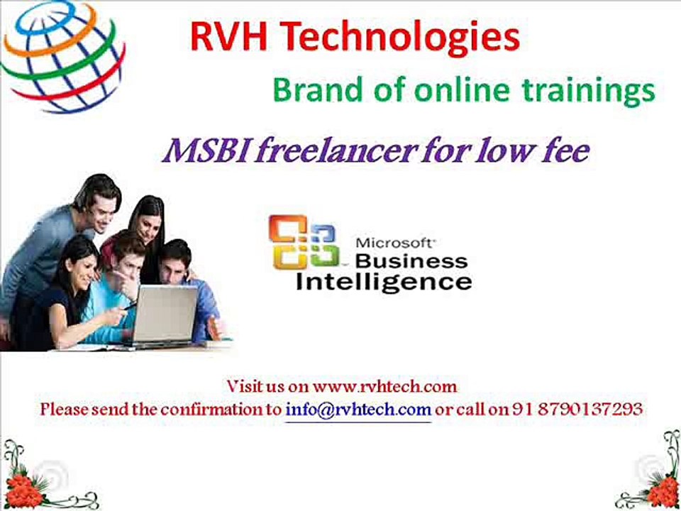 MSBI freelancer for low fee cost by RVH Technologies