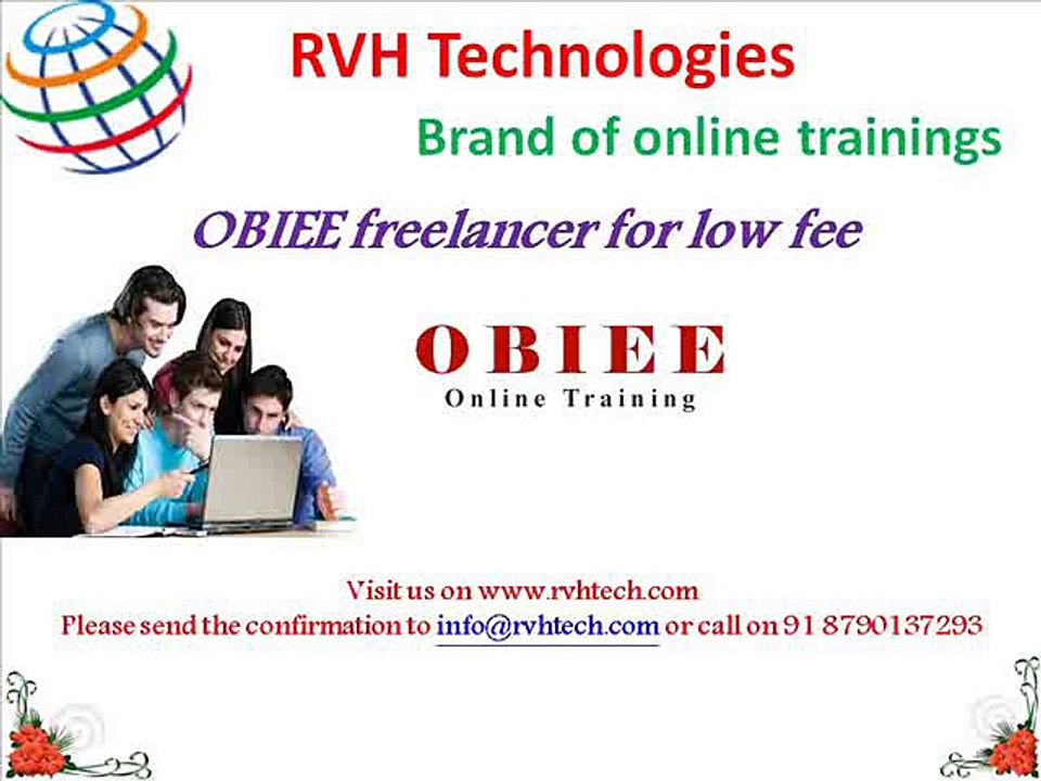 OBIEE Freelancer for low fee cost by RVH Technologies
