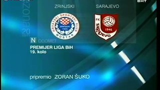 Izvještaj: 19. kolo PL BiH 2010/11: Zrinjski - Sarajevo 4:2 (20.3.2011.)