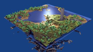 Карта Остров Остров для Minecraft