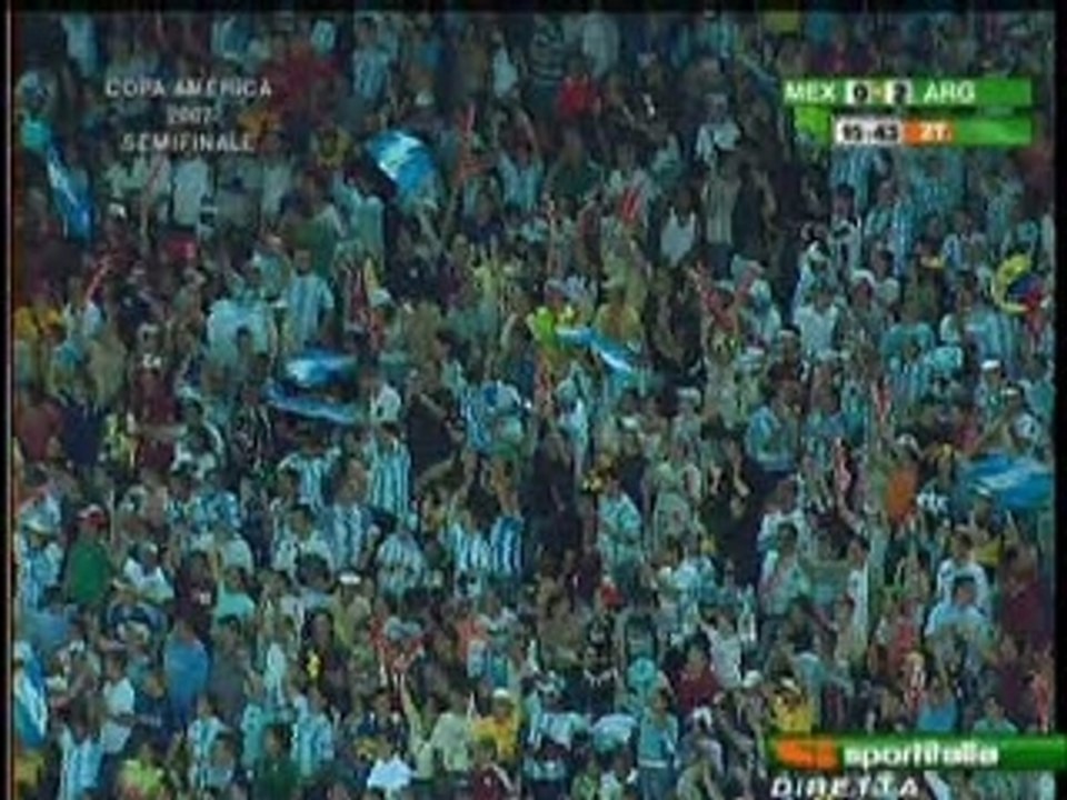 Lionel Messi Gran Goal Copa america 2007 vs Messico