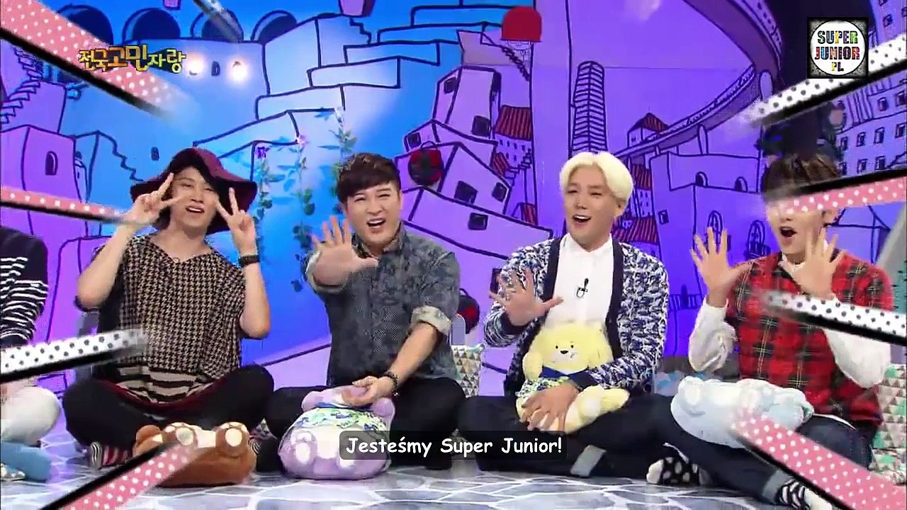 Hello Counselor - Heechul, Kangin, Shindong, Ryeowook o kłótniach w zespole sub [PL]