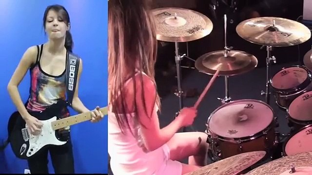 METALLICA - ENTER SANDMAN (COVER) PLAY TWO GIRLS