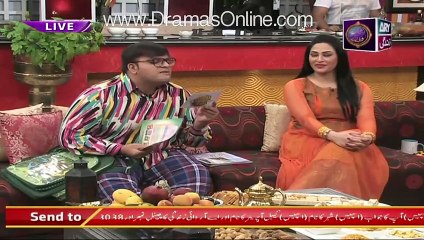 Maria Wasti Got Angry in Faisal Qureshi Show