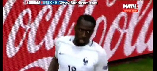 First Half Time Goals - Switzerland 0-0 France - 19-06-2016
