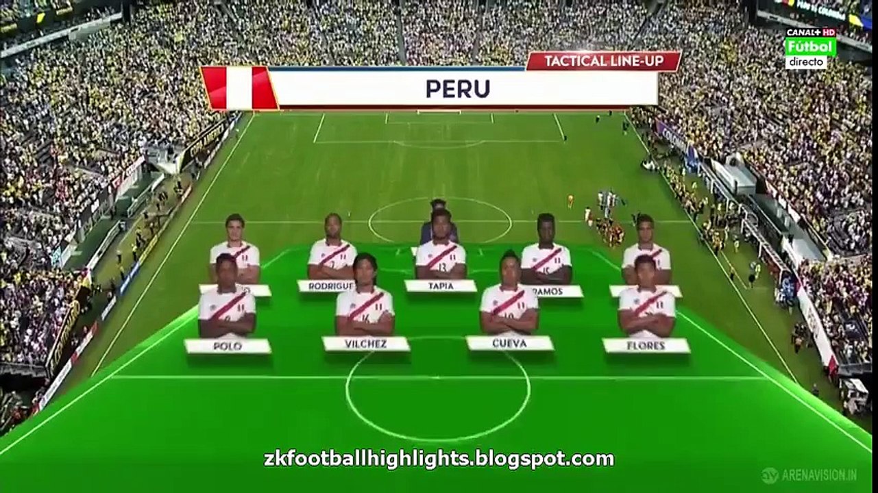 VIDEO Peru vs Colombia Highlights & Full Match Goals