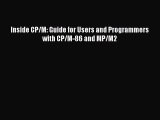 Download Inside CP/M: Guide for Users and Programmers with CP/M-86 and MP/M2 PDF Online