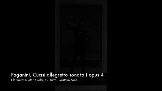 Paganini, 29. Cuasi allegretto Sonata I, opus 4