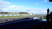 Start of FIA Formula 3 at Donington Park, UK, 29/09/2012