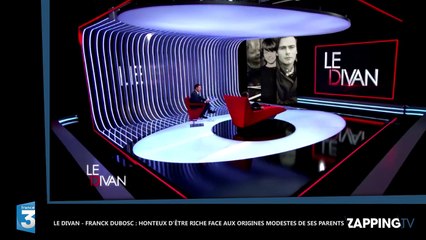 Le Divan – Franck Dubosc : Honteux d'être riche face aux origines modestes de ses parents (Vidéo)