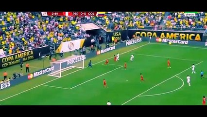 Peru vs Colombia 0-0 (2-4) Highlights & Penalty (Copa America 2016)
