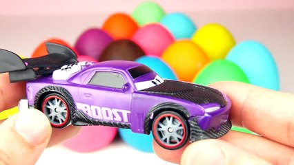 MANY PLAY DOH SURPRISE EGGS : McQueen Cars Spiderman Peppa Pig and more Toys!
