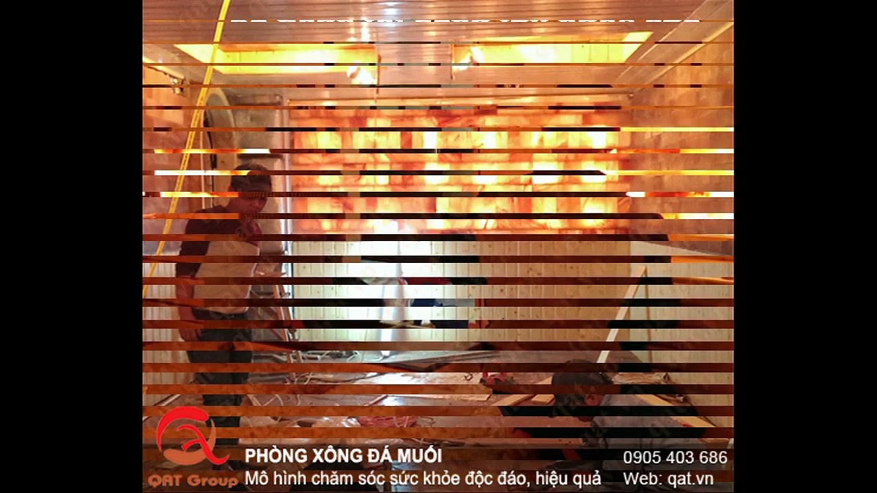 Thi công phòng xông đá muối cao cấp hàng đầu hiện nay