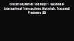 Read Gustafson Peroni and Pugh's Taxation of International Transactions: Materials Texts and