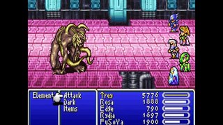 Final Fantasy IV Advance Solo Dark Knight Cecil Boss Run: #17 Elemental Lords Part 1