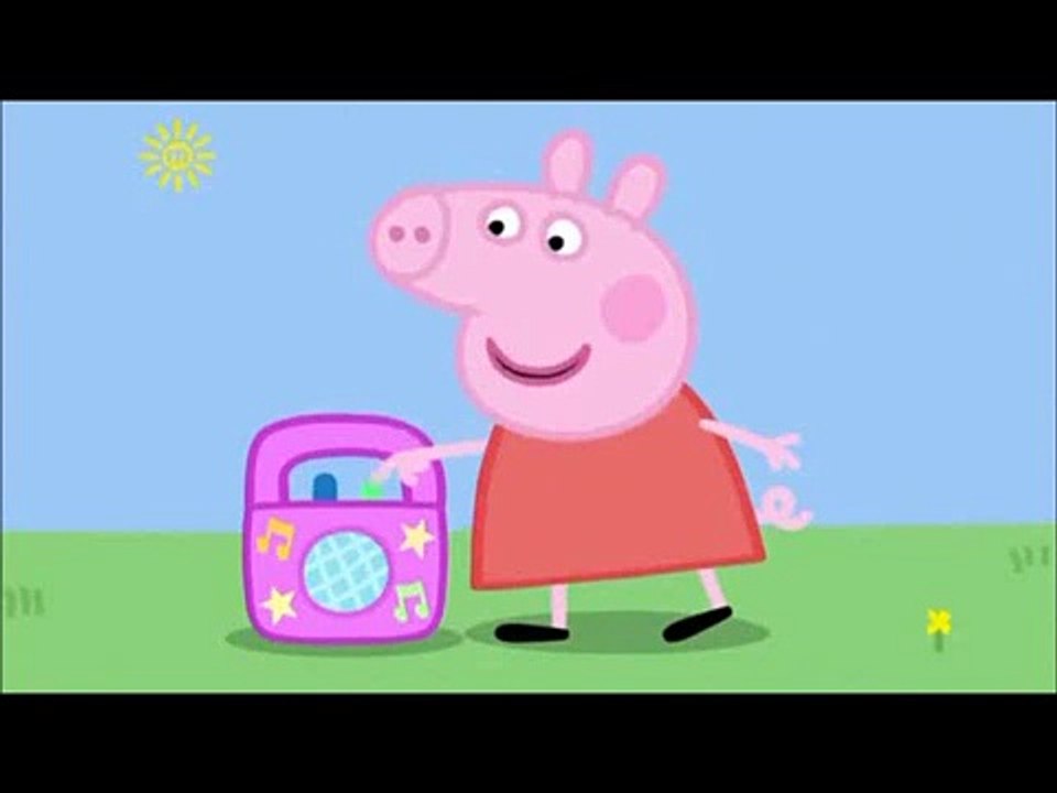 Peppa pig shares her favorited music