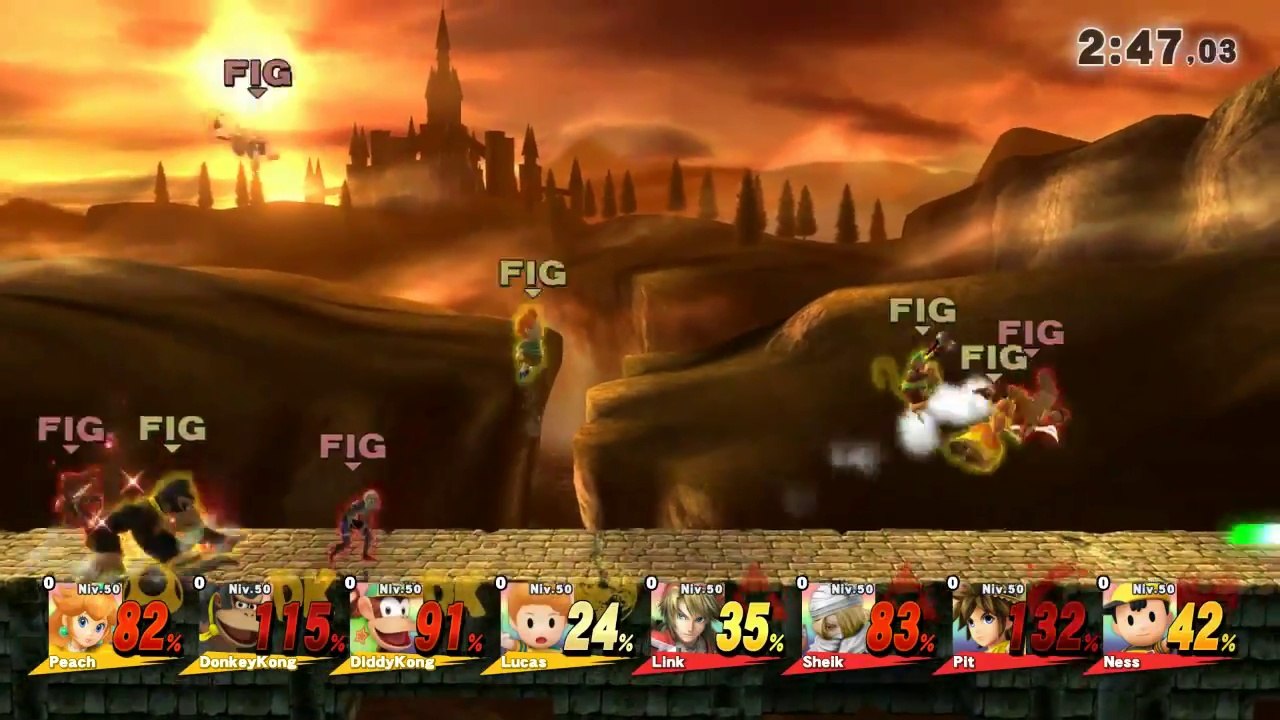 Combat Amiibo #08 - Super Smash Bros. for Wii U