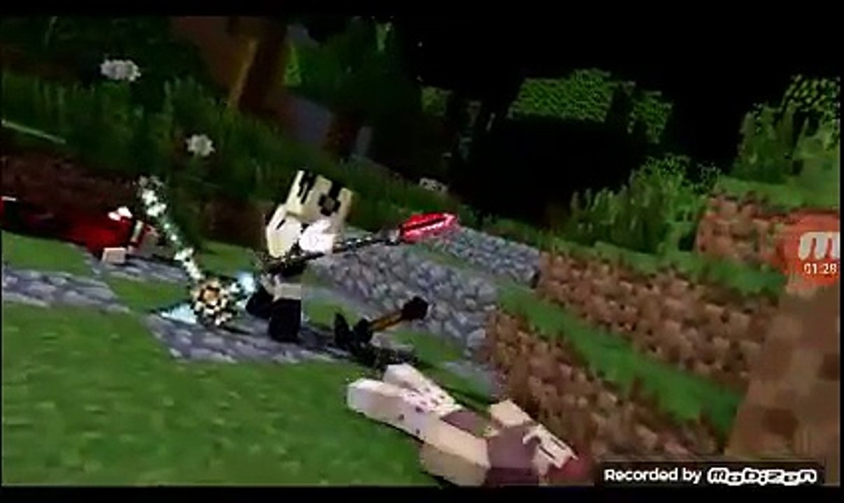 Minecraft  Song part 2 castle raid