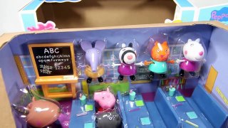 Play Doh Peppa Pig Set up Classroom Learn Colors Play Dough Playset Peppa Pig English Episodes 2016