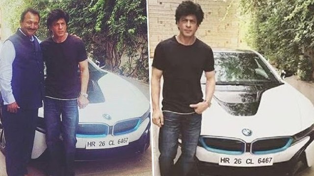 (VIDEO) Shahrukh Khan SPEEDLY DRIVES His New BMW Car
