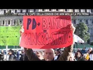 la gabbia - Vegas il capo della consob che non molla la poltrona