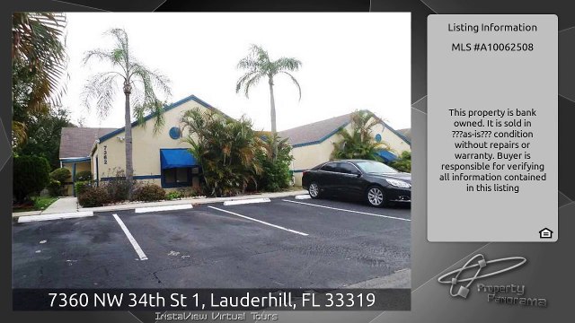 7360 NW 34th St 1, Lauderhill, FL 33319
