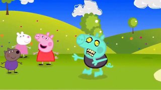 Peppa Pig English Character Episodes My Little Ponny Save Him New George turns into Zombie