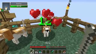 PAT and JEN PopularMMOs Minecraft: DOGGYSTYLE MOD (DOG BREEDS, DOG HOUSE, & MORE!)