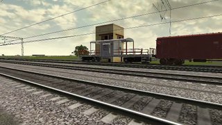 26.IRFCA/MSTS AI DIESEL LOCO RUTHLESS OVERTAKING FRIEGHT