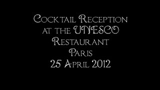 Int. Dance Day 2012 - Cocktail Reception at UNESCO Paris, 25 April 2012