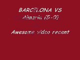 Barcelona vs Almeria Oct 25-Oct 26 2008 Highlights