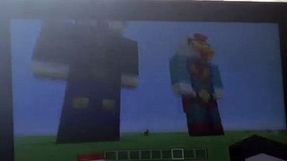 Minecraft Xbox 360-showing you my Atlanticcraft and Dantdm statues