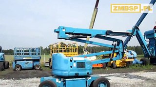 Podnośnik koszowy Genie Z45/25 Bi-energy 1400 mth zmbsp.pl