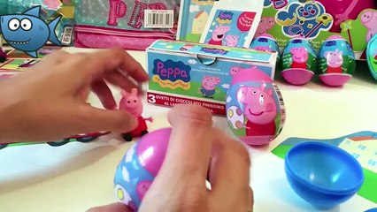 Huevos Sorpresa de Peppa Pig más Maletín de Actividades| mis juguetes y yo