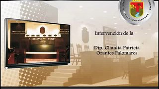 Intervención de la Dip. Claudia Patricia Orantes Palomares 28 de Junio de 2011