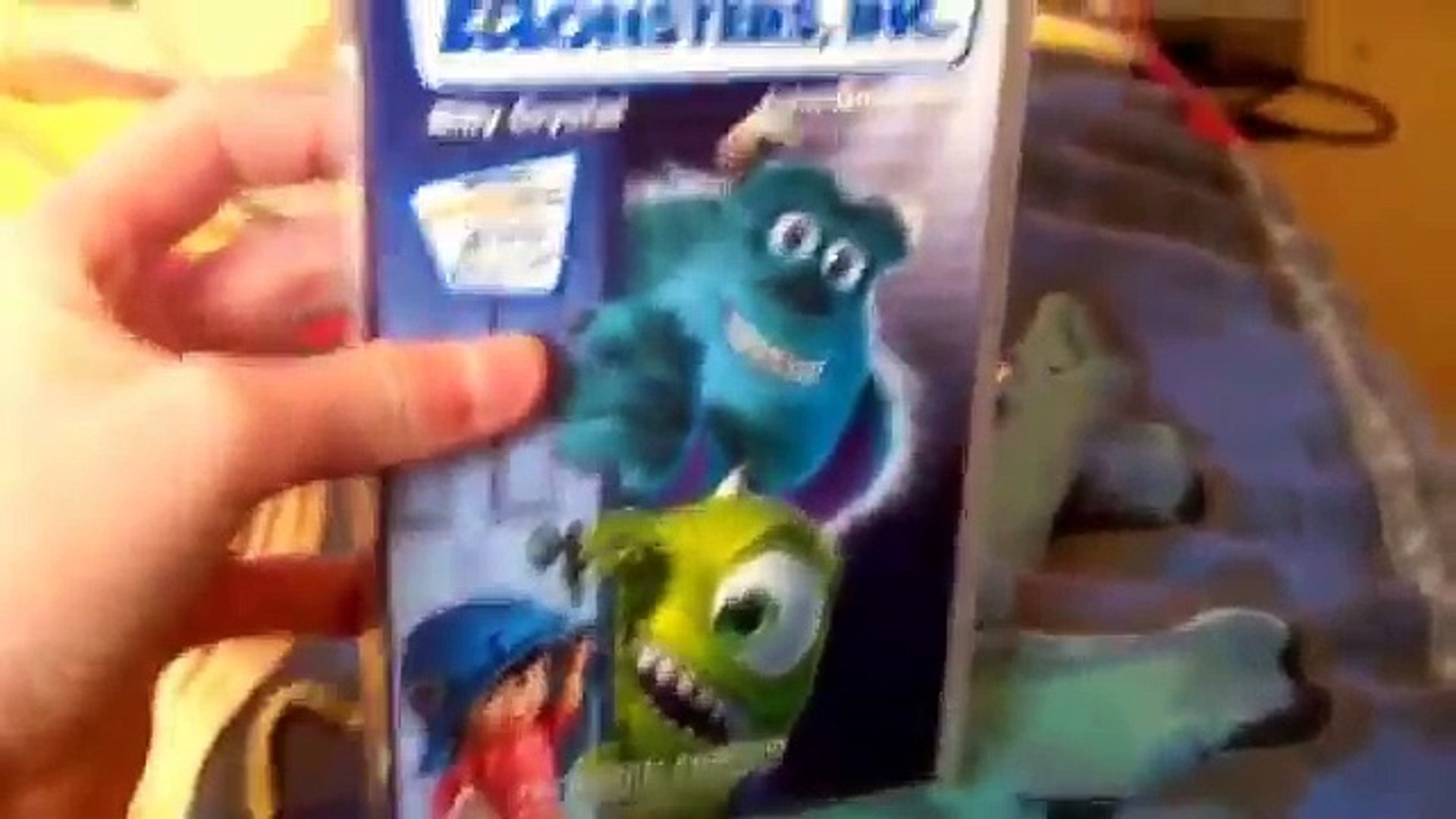 monsters inc vhs