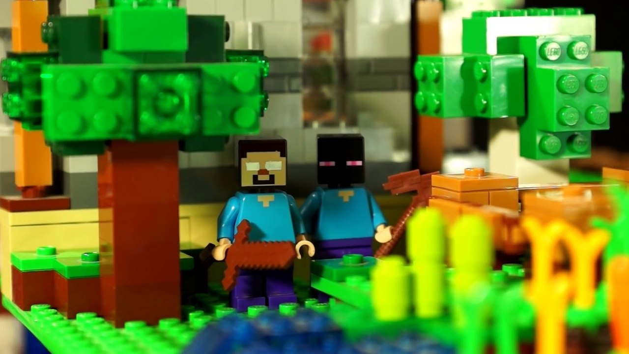 Все Серии - Мультики Лего Майнкрафт для Детей. Lego Minecraft Survival Animation for KIDS