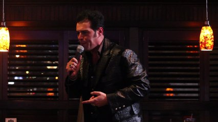 Franz Goovaerts sings 'Walking In Memphis' Marlowes Nov 2013