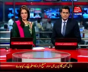 DG Rangers order to check double cabin vehicle and gunmen in Karachi