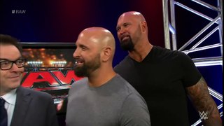 AJ Styles reunites with Luke Gallows & Karl Anderson  Raw, April 18, 2016
