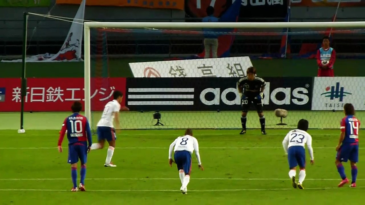 2010/10/23 FC東京vsｱﾙﾋﾞﾚｯｸｽ新潟　権田ＰＫを止める