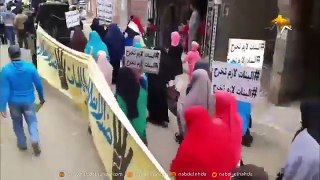 شاهد ثوار البصارطة بدمياط ومسيرة حاشدة مستمرين ومكملين للحشد لـ 25 يناير