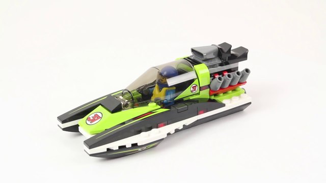 Lego City 60114 Race Boat - Lego Speed Build