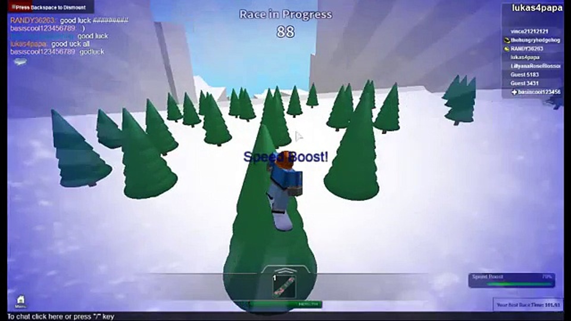 ⁣Roblox - Cloud 9 Snowboarding Game Part 1