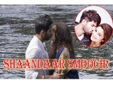 SHAANDAAR SMOOCH | Alia Bhatt & Shahid Kapoor Kiss In Water | Watch Video