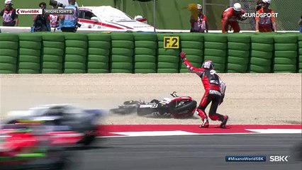 World Superbike: Misano'da ilk yarışın galibi Rea