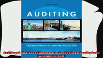 different   Auditing A RiskBased Approach to Conducting a Quality Audit with ACL CDROM