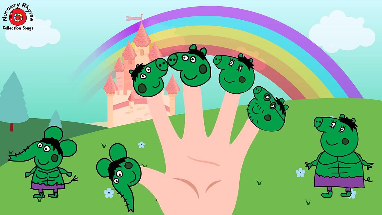 Peppa Pig - Hulk | Avengers Combined | Nursery Rhyme Collection Songs