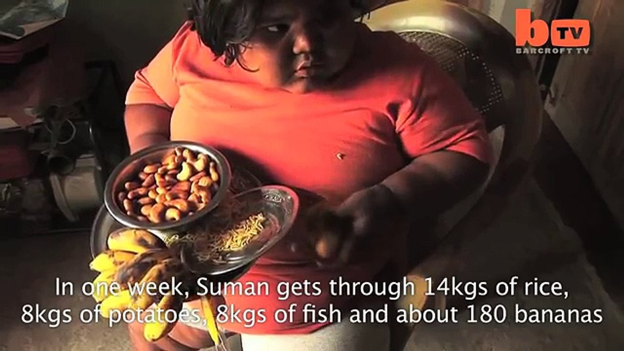 Suman Khatun, One Of The Fattest Kids In The World