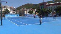 Uluslararası Erkekler Marmaris Açık Tenis Turnuvası Başladı